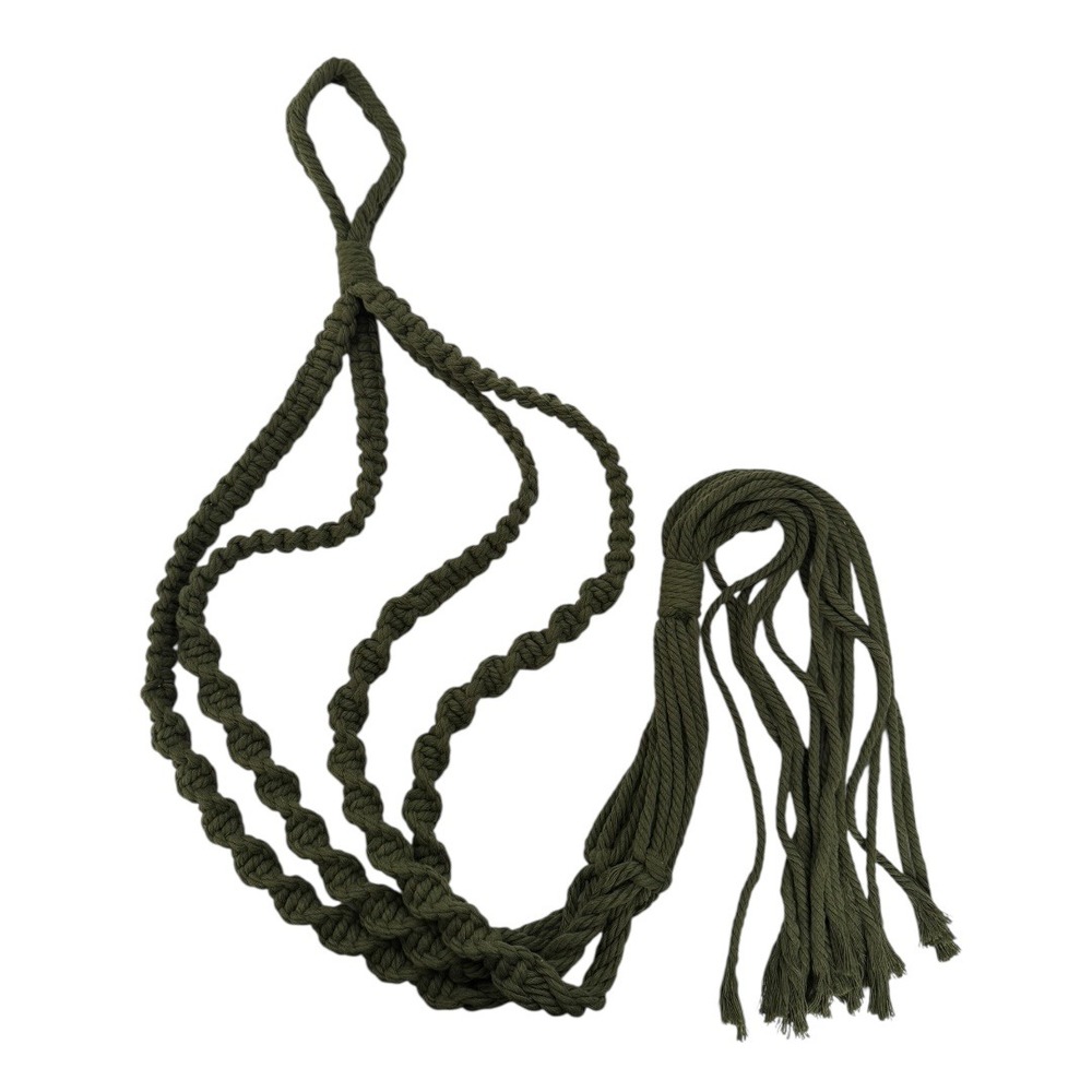 Macrame Plant‎ Hanger Indoor Outdoor Hanging Planter Basket Boho Decor 460